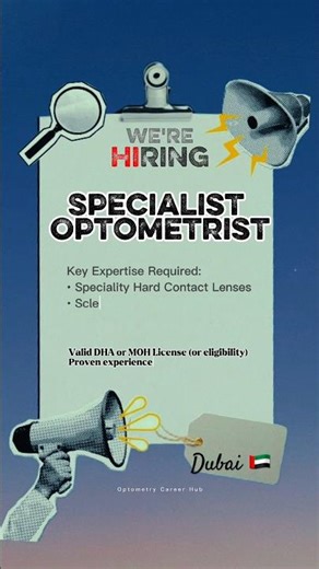 Optometrist 🇦🇪 #hiring #optometrist #optometristjob #optometristvacancy #jobseekers