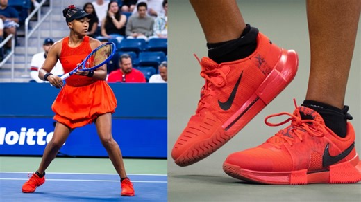 Naomi Osaka Secures U.S. Open 2025 Match Victory In Her Own Floral Nike Tennis Shoes