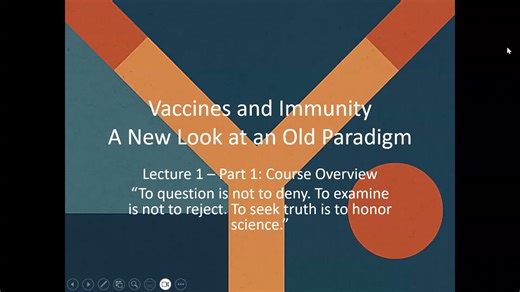 VACCINES AND IMMUNITY OPENING LECTURE (FREE)