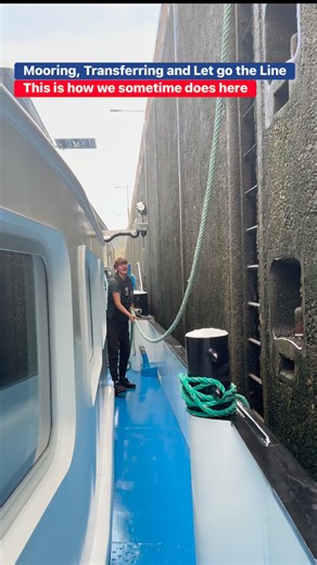 Dutchoy Zzp on Instagram: "1. Mooring and transferring inside the lock. Enter the lock: Approach the lock at a controlled speed. Prepare the lines: Have fenders and mooring lines ready on both sides. Moor to bollards: Once inside, a crew member will secure the vessel by taking mooring lines around the bollards. Allow for slack: Do not make the lines too tight; they need enough slack to allow the boat to rise or fall. Manage the lines: The person handling the lines on deck will hold the line ends