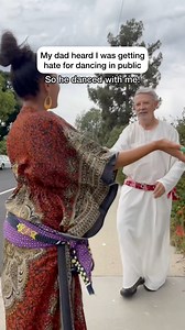 340K views · 11K reactions | My dad was my first dance partner, and I’m so grateful he’s still down for my shenanigans!  If you want to clear your mind, boost your confidence, and embody ✨joy✨in your everyday life, you can join my Big Drum Energy Challenge at Nurjahanboulden.com/challenge  #bellydance #joy #culture #family | Nurjahan Boulden | Facebook