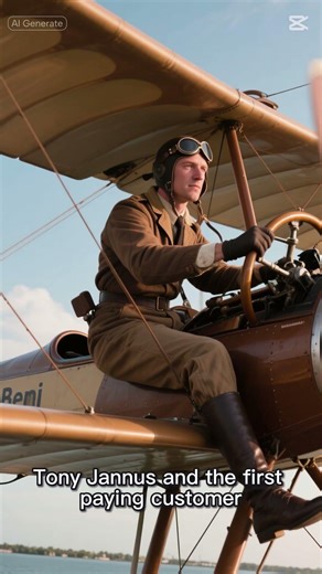 The first commercial passenger flight lasted only 23 minutes.