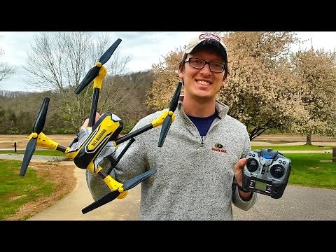 K70 Sky Warrior Drone GoPro Capable Review and Flight - TheRcSaylors