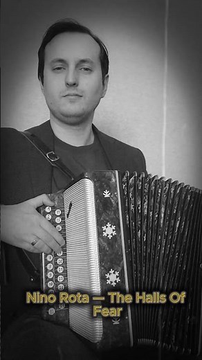 Nino Rota — The Halls of Fear на гармони | Атмосфера Крёстного отца 🎭🔥 #гармонь #accordion #музыка