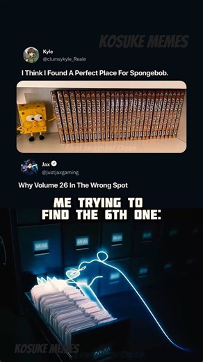 Bro really used SpongeBob to hold up his books 💀