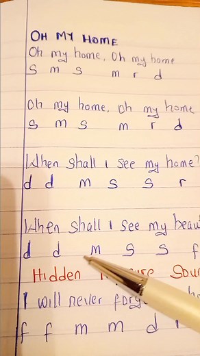 77K views · 1.2K reactions | Memorizing The Solfa Notes, Episode 79: Oh My Home. Piano Tutorial/Solfa Notes And lyrics. #nurseryrhymes#hymn #Praise #raggae #piano #christian #solfanotes #keyboard #pianotutorial #hiddentreasuresounds | HiddenTreasure Sounds | Facebook