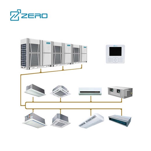 ZERO Brand Commercial Outdoor Duct VRV VRF System Solution Air Conditioning Split Units Central Air Conditioner