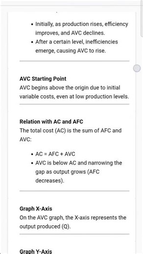 concepts of cost class XI CBSE Board microeconomics