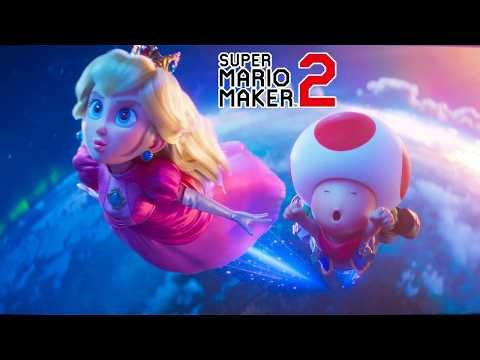 Mario Galaxy Movie Level Up Trailer But It’s SMM2
