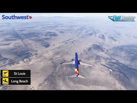 St Louis to Long Beach - MSFS 2024 - South West - Say Intentions AI