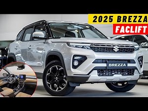 Maruti Brezza Facelift 2025 | Maruti Brezza 2025 Facelift india launch