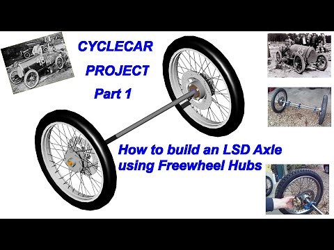 How to build a Cyclekart LSD Chain Drive Axle