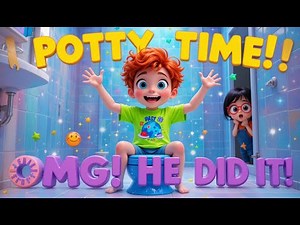 Potty Time 🚽 | Fun Potty Song for Toddlers | Let's Learn with Milo and Suki!