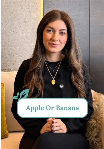 Nutrition Test 🍎 vs 🍌 Did you guess right? What foods should we compare next? 👇