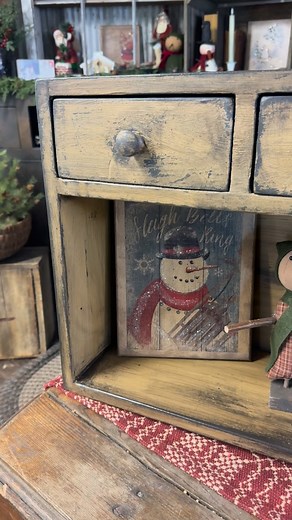 Just finished this Magnolia Cupboard — handmade, hand-painted, and truly one of a kind! 🤎✨ It’s heading to its new home today, and I always get a little excited seeing these pieces go out into the world. Did you know we offer our handmade cupboards in large and small sizes? Creating that perfectly old, worn, primitive finish is our specialty — and my favorite part of the process. If you love unique, heirloom-style furniture… you’re in the right place. 👉 Shop our website at www.redfoxprimitives