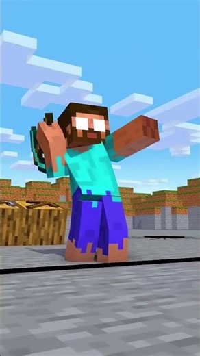Block broken challenge with pickaex in Minecraft | #minecraftshorts #subscribe