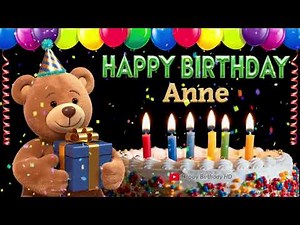 Anne Happy birthday To You - Happy Birthday song name Anne 🎁 🎂
