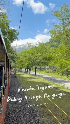 [Vlog: 나랑 쉬자.] Slow morning in Kurobe, Toyama🌿 Northern Japan Alps 도야마쿠로베 협곡 열차 黒部峡谷鉄道 トロッコ列車