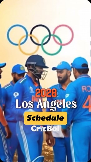 Los Angeles 2028 Olympics Cricket Schedule | India Cricket Matches Olympics | CricBol | Puzzilla