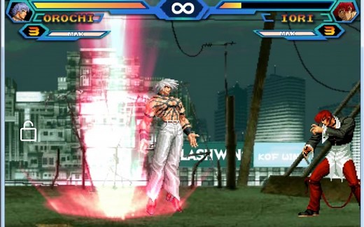 拳皇wing1.91表里大蛇出招表，标准&简易