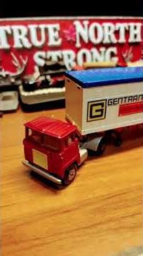 Vintage 1973 Matchbox Scammel Tractor with Gentrasco Containers