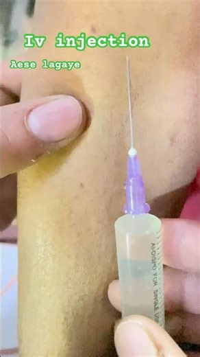 Intravenous injection use ll iv injection lagana sikhe ?