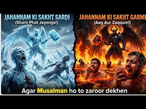 Jahannam Ka Dardnak Azab | Full Islamic Bayan | Urdu/Hindi