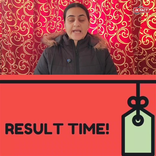 The Class 10th results are scheduled to be declared around 10-11 am and Class 12th results are expected after 2 pm. #jkfact #JammuAndKashmir #jkboseresults | JK FACT