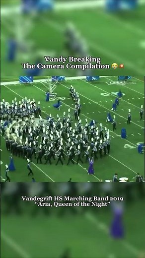 Vandegrift High School Marching Band camera breaking compilation 😂