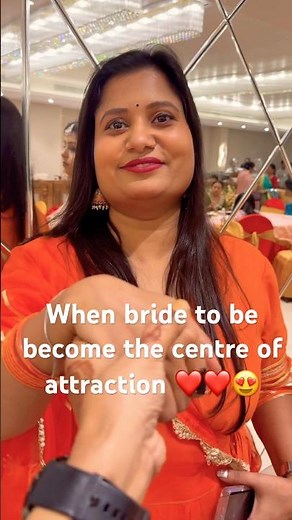 Our shy bride to be ❤️❤️#wedding