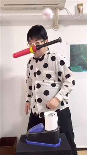 パッチンバンド芸『ベースボール』 #ぼよんぼよん #ふぃーばーくん #お笑い #funny #performance