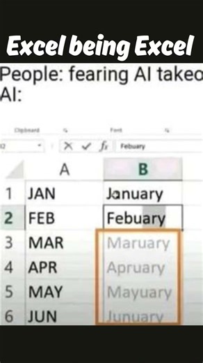 Excel meme #excel #excelshortcuts #exceltips #studentlife #funny