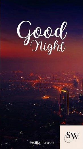 Good Night GIF| #goodnight WhatsApp Status| ‪@SilkyWave‬