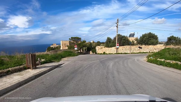 Driving Across Malta – From Coast to Coast (4K)