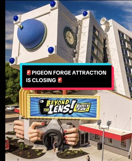 🚨ANOTHER PIGEON FORGE ATTRACTION IS LEAVING🚨 I’m sad to see this one go I can’t lie… and the replacement??? We have so many attractions like it already. I’m not gonna judge before I go though. Guess we’ll find out! What do you guys think of this news?!? #pigeonforge #gatlinburg #attraction #smokymountains #traveltok