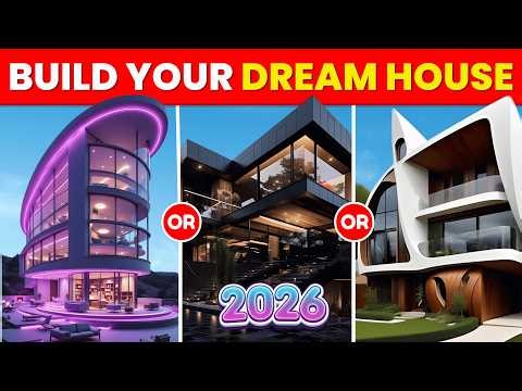 Build Your Dream House 🏡✨ | Ultimate Personality Quiz | Quiz Camel