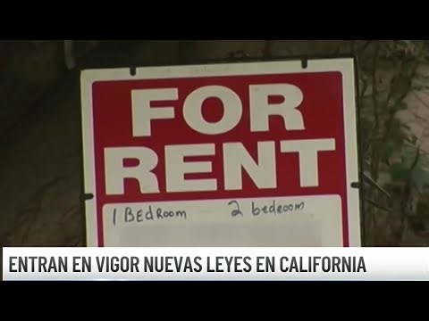 Entran en vigor nuevas leyes en California