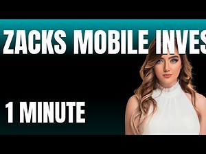 The Ultimate Zacks Mobile Investment App Tutorial From Zero to Pro in 1 Minute