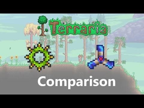 Terraria Comparisons: Thorn Chakram vs Trimarang