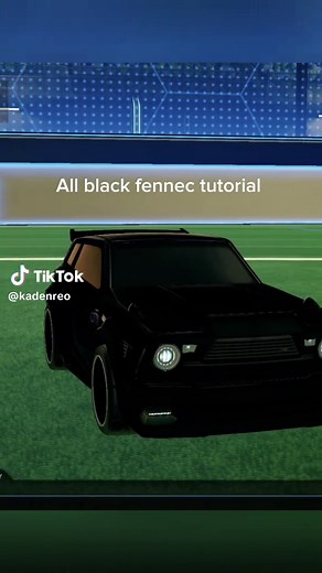 Black fennec tutorial - (I used bakkesmod - sorry) #fyp #fy #trendingvideo #foryou #gaming #rocketleague #rl #grandchamp #rlclips #streaming