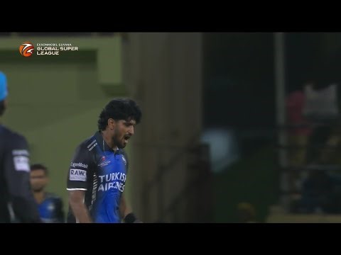 Khaled Ahmed 4 wickets vs Guyana Amazon Warriors | 2nd Match - GAW vs RAN