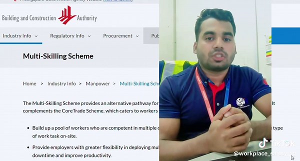 Enhancing Workplace Safety with BCA R1/ Multi-Skills Scheme