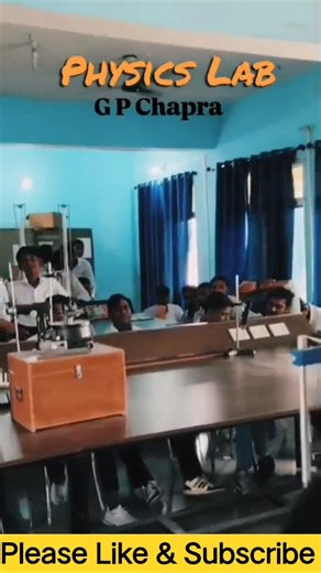 G.P. Chapra Physics Lab #physics #shortsfeed #experiment #shorts #viral #trending #technology