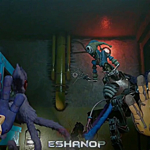 Kissy Vs Prototype In Ch-6☠️ #shorts #poppyplaytime #edit