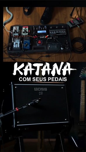 BOSS Brasil on Instagram: "Veja as duas formas incríveis de usar seus pedais no novo amp Katana-50 Gen 3 na segunda parte do review feito pelo @ricardomarinsoficial Acesse o link da bio para ver o vídeo completo! #boss #pedais #bosspedals #amp #katana #guitar #guitaramp #katanagen3 #bosskatana #katana50gen3 #music #dica #bluesdriver #review"