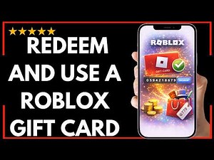 ✅ How to Redeem and Use a Roblox Gift Card - Full Updated Guide 🚀
