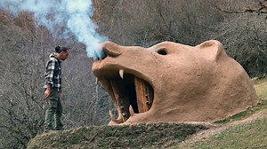 2.3K views · 59 reactions | Building Bear shaped and comfortable bushcraft survival shelter. | Anabel Bray | Facebook