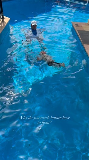 Why do we teach babies how to float? Simple, because floating saves lives. Think about it, if you are caught in a rip, what are you taught to do? Float. If you’re lost out at sea and need to preserve energy, what are you taught to do? Float. So if our most precious children are ever in a position where they need to save themselves, we need to teach them how to float! Floating saves lives, swimming comes next | Kids Aquatic Survival School Quinns Rocks