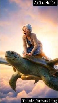 Greedy Grandpa vs Kind Grandma 🐢 | Magical Turtle Story with a Shocking Ending🙏🏻 #aishorts #viral