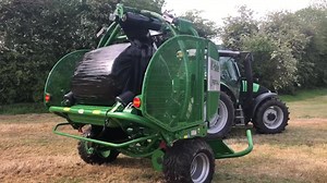 New McHale Orbital Wrapper set up today in Co.Monaghan.🤩👍 | Clarke Machinery Ltd